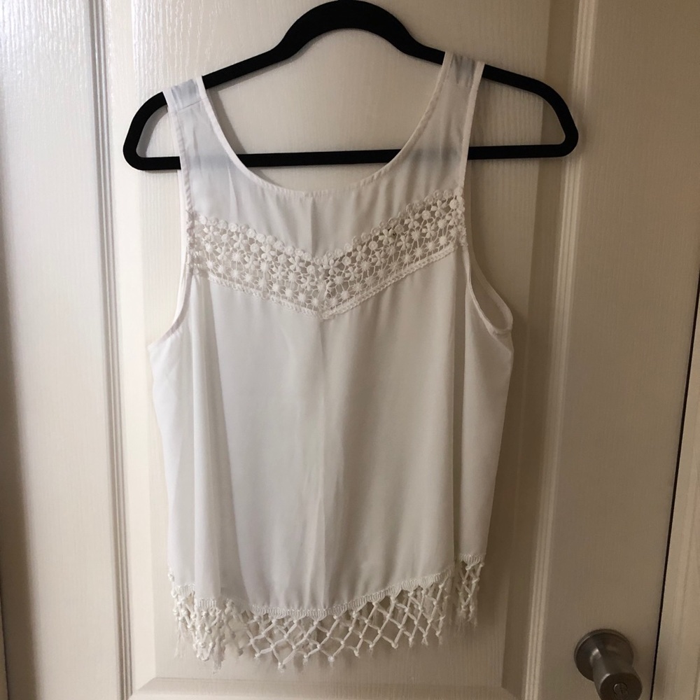 Small white tank